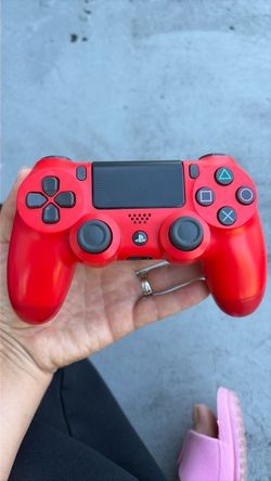 Red Sony PS4 DualShock 4 Controller