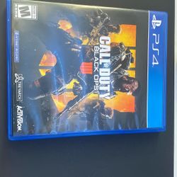 PS4 Call Of Duty Black Ops 4