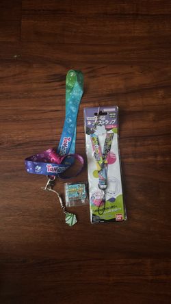 Tamagotchi Lanyards and Pin