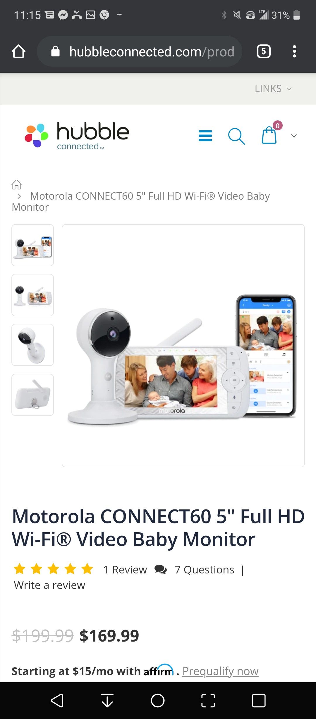 Motorola baby monitors 100/each