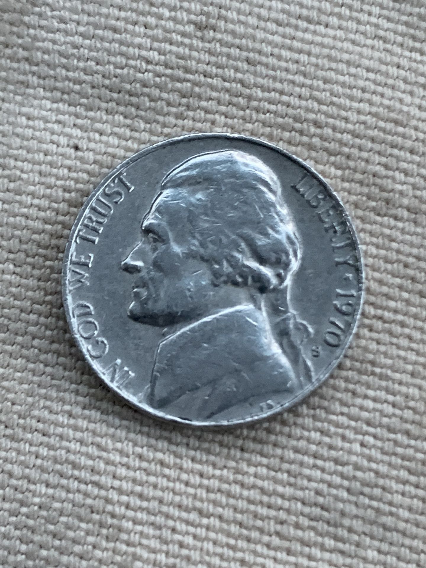 1970 S Proof Nickel