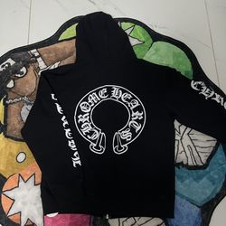 Chrome Hearts Hoodie Fck U Black