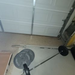 45lb Plate & 45lb Bar Equipment 