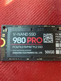Samsung 980 pro 500gb NVMe