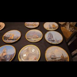RARE! The Hamilton Collection "Passage to China" Collector Plates . Set of 8