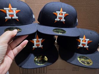 Houston Astros Size 8 59Fifty Low Profile Fitted Hat $45 Retail *Read Description