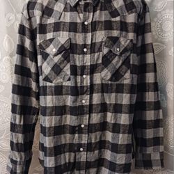 Vintage Dakota by Five Brother Flannel Shirt sz 2XL