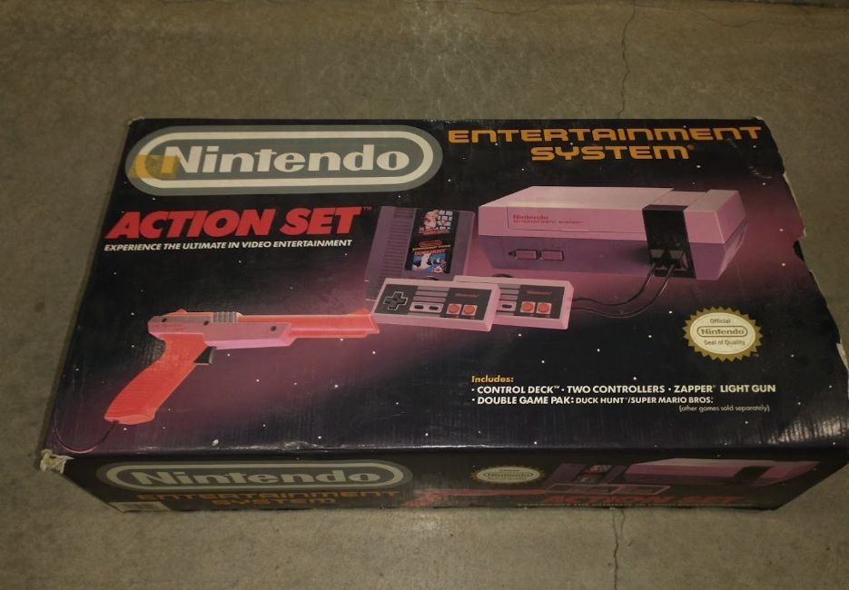 All Original Nintendo NES System - Complete W/ Box