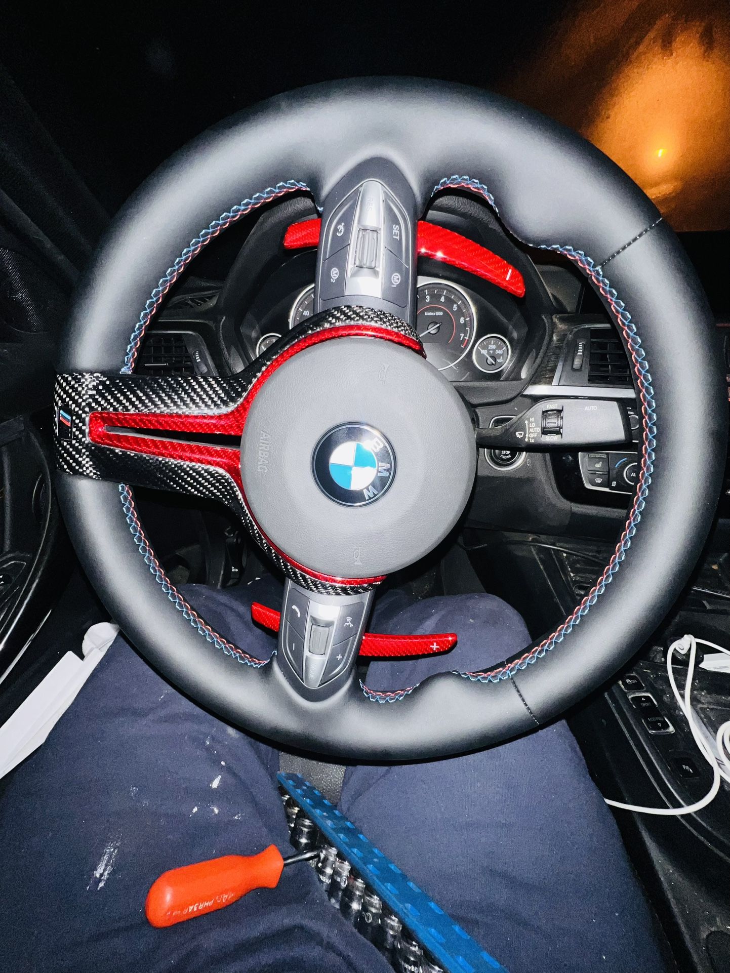 Custom Steering Wheel For BMW F30