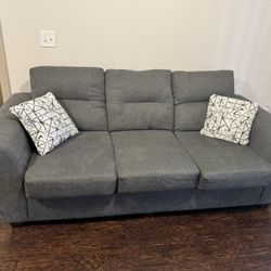 3 Seater Couch + 2 Pillows For Sale!