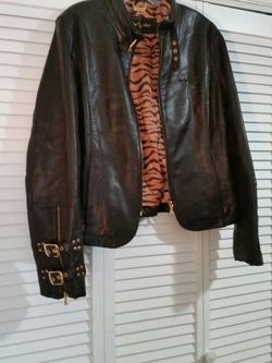 Like New Baby Phat leather jacket. Sz large