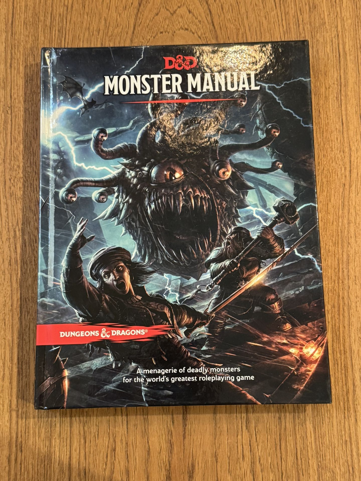 Dungeons & Dragons D&D "Monster Manual" (Hardcover, 5th Edition (5E), 2014)