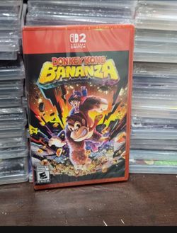 NINTENDO SWITCH 2 DONKEY KONG BANANZA BRAND NEW FACTORY SEALED