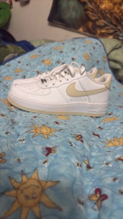 Nike White and crème Air Force One