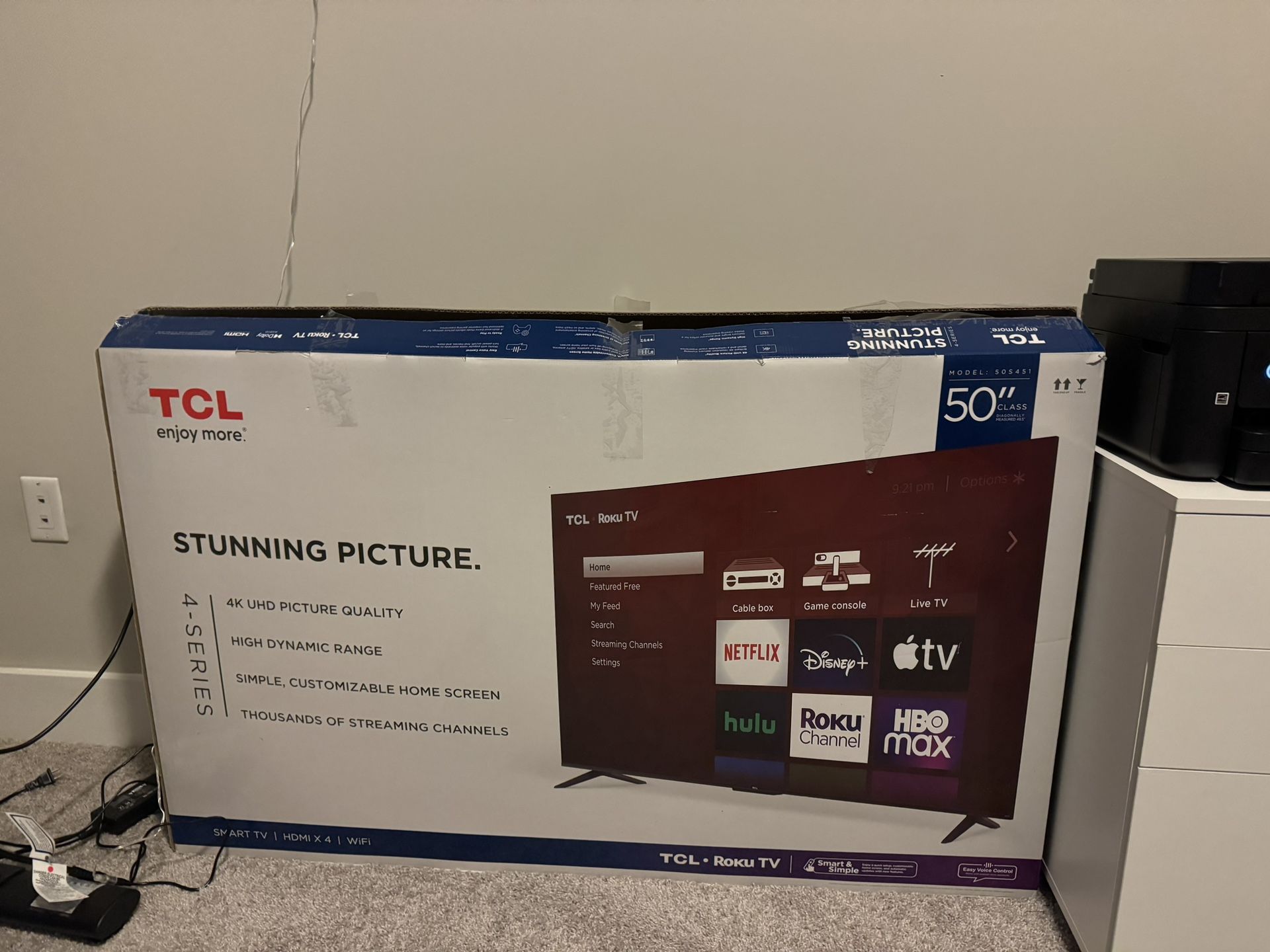 TCL 50” Roku