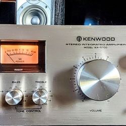 VINTAGE KENWOOD STEREO INTERGRATED AMPLIFIER MODEL KA-5700 
