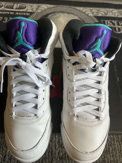 Jordan 5 grape size 7y