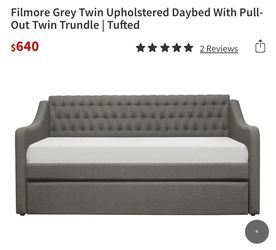 Twin Daybed with Twin Pullout