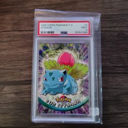 PSA 9 1999 Pokemon Topps Ivysaur Card
