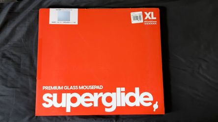 Superglide 2 XL Glass Mousepad White