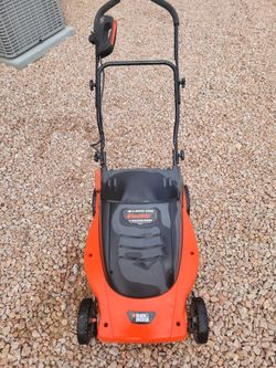 Black And. Decker Electric Lawn Mower