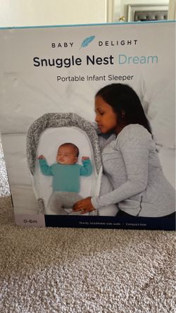 SNUGGLE NEST PORTABLE BABY BED