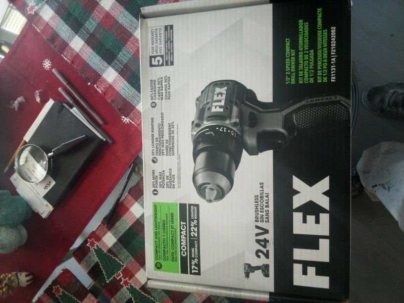 FLEX 24v Drill