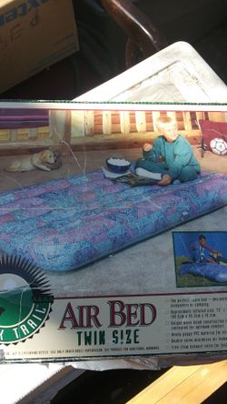 twin size air mattress