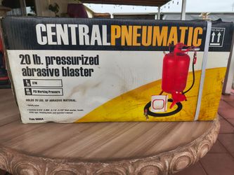 Pressurized Adhesive blaster  20lb