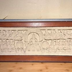  Carving Sand Stone Buddha