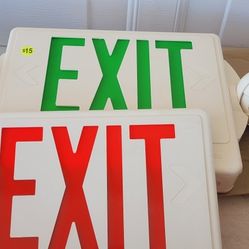 Buisness Exit Sign