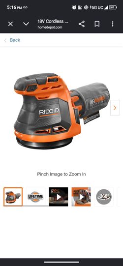 Orbital sander