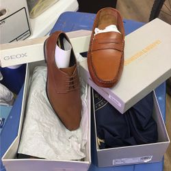 Size 8 Men’s leather Shoes And Loafer