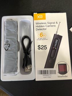 Wireless Signal Hidden Camera Detector