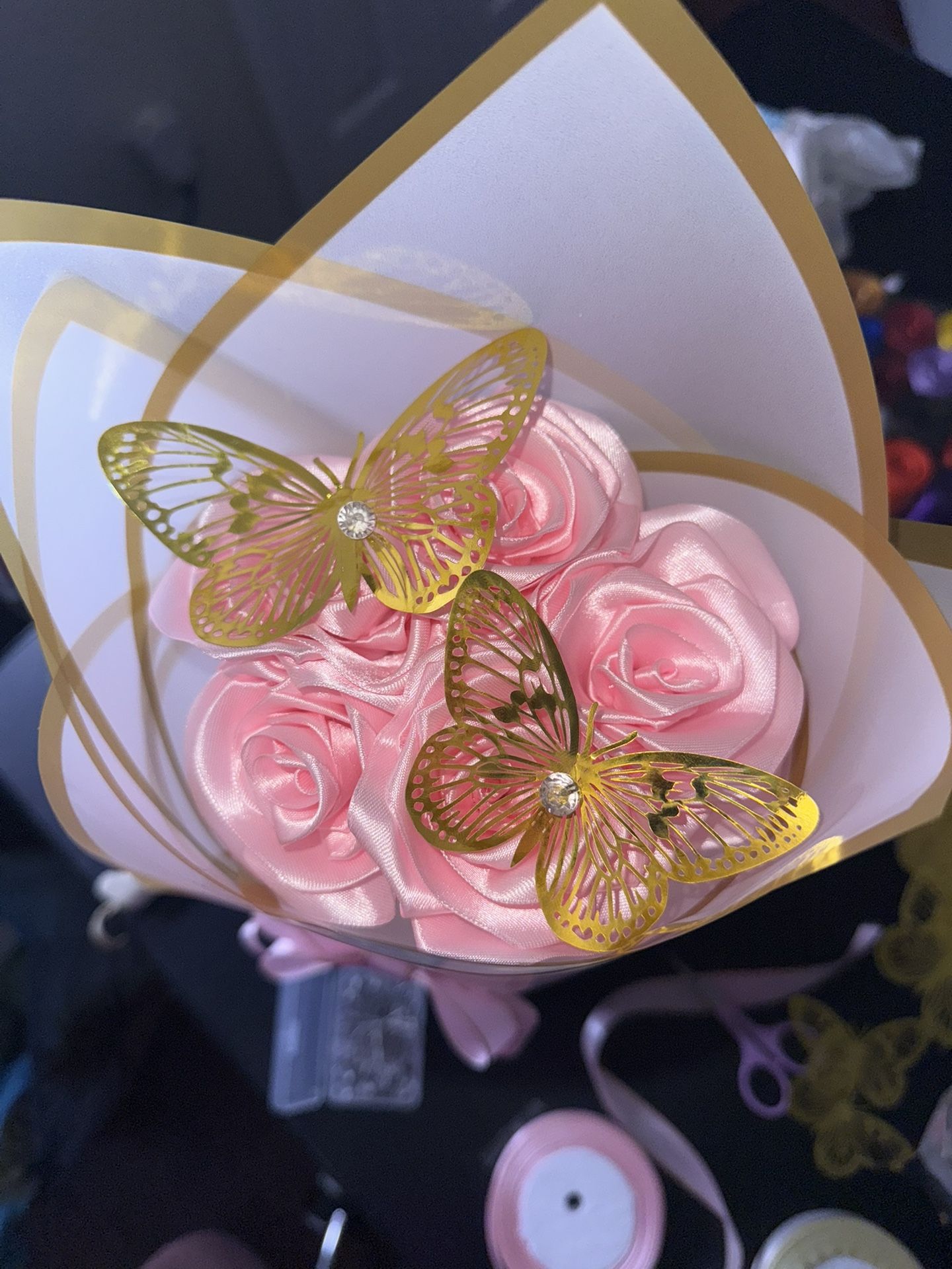 Light pink eternal bouquet