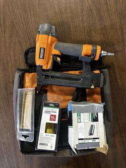 Ridgid 18g Pneumatic Finish Nailer