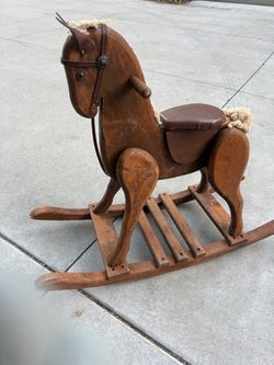 Wooden horse for sale