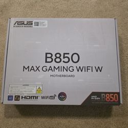 Amd Am5 B850 Max Gaming Wifi Motherboard Ryzen