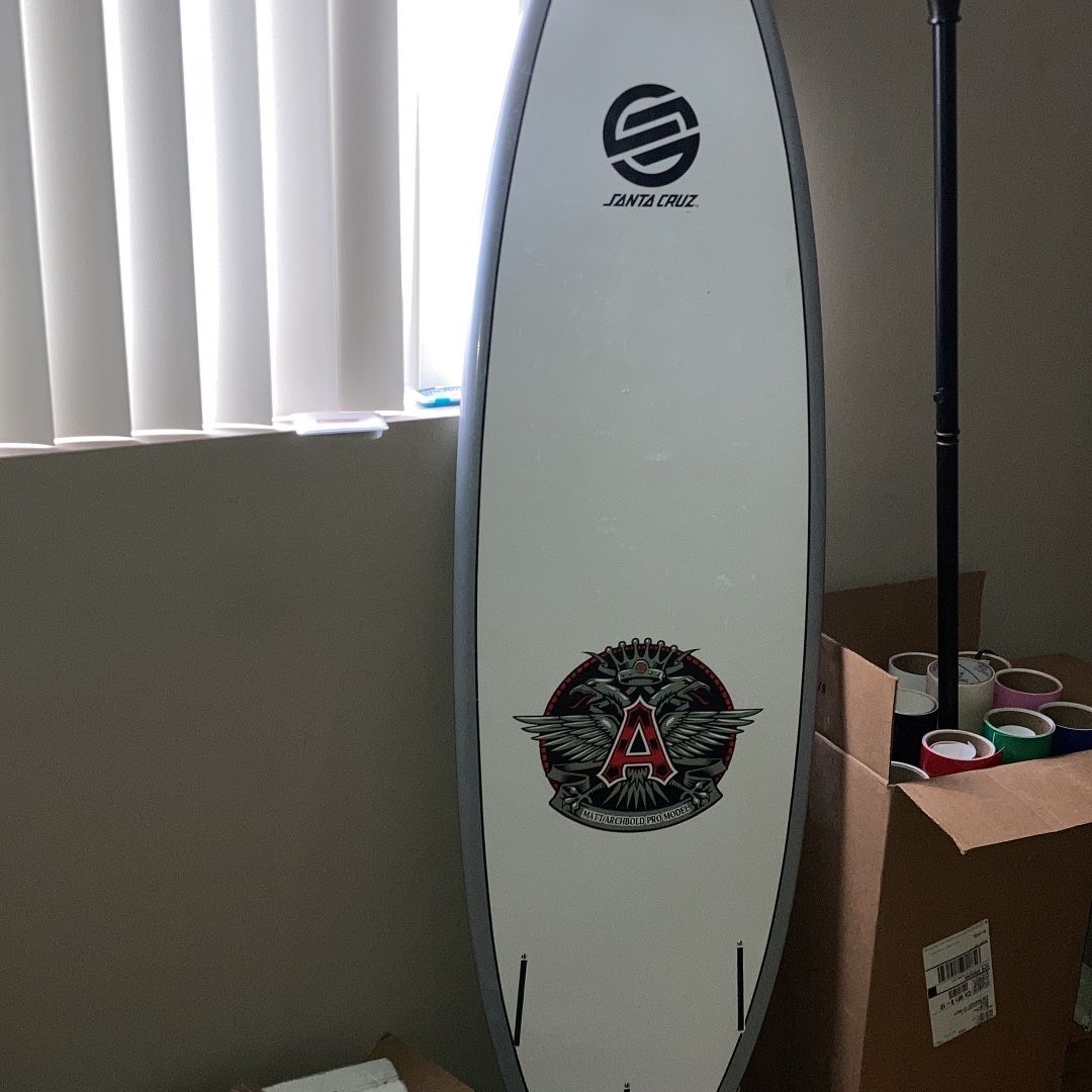 Santa Cruz surfboard Archbold 6'1 tough light epoxy for Sale in