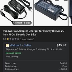 Electric Bike Charger 