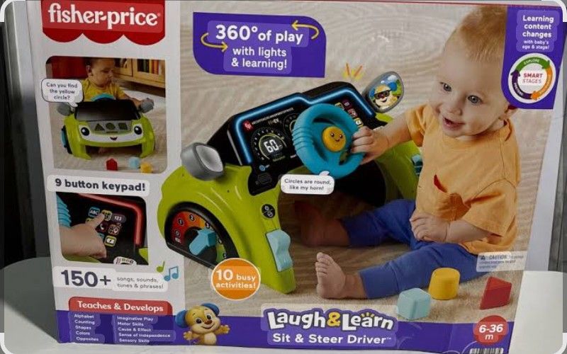 Fisher-Price Laugh & Learn Set And Drive