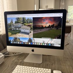 Apple iMac 21.5” (2017) – 8GB RAM – 1TB – Great Condition