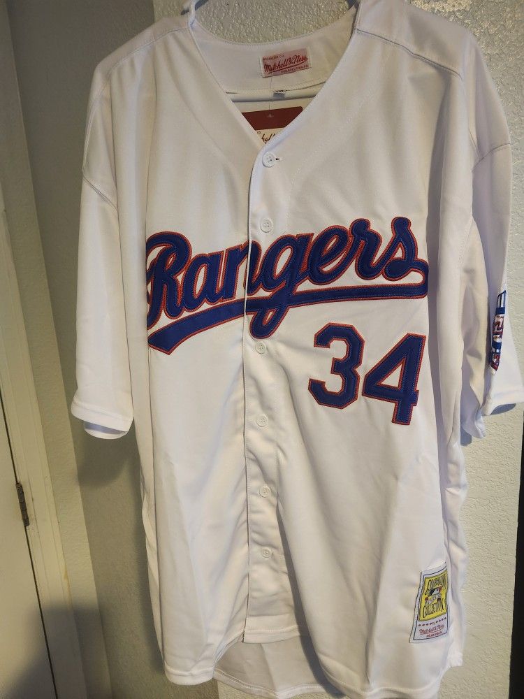 Nolan Ryan Texas Rangers Classic Baseball Jersey XXL