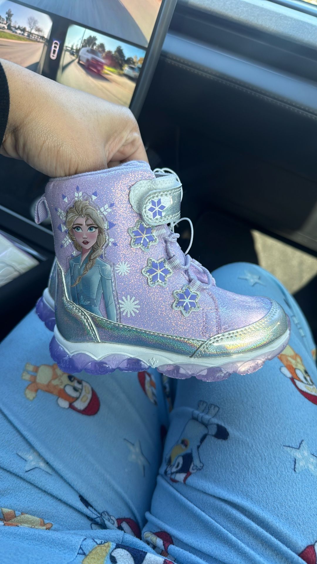 Disney Snow Boots Toddlers Size 8c