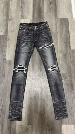 Amiri MX1 Distressed Skinny Jeans