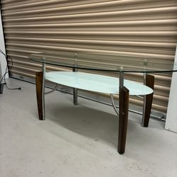 Glass Top Coffee Table