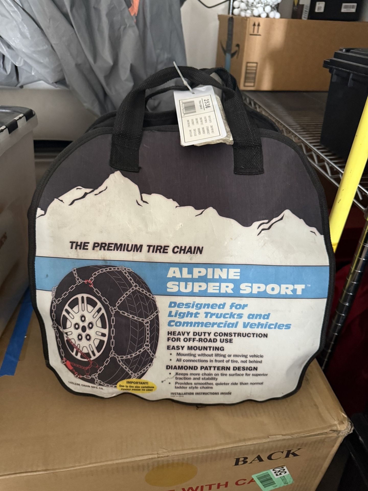 NEW ALPINE SUPER SPORT TRUCK CHAINS #2536