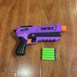 Nerf Fortnite Purple Pistol 
