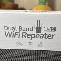 WIFI Repeater 2.4G 5G 1200 mbps Router and Wireless Range Extender