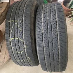 Two Tires  llantas 265/70R16    $50 El Par